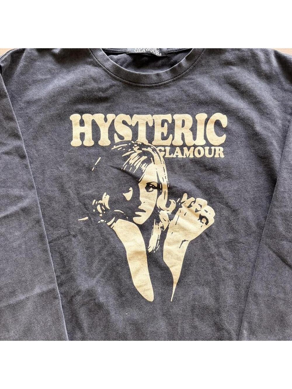 Hysteric Glamour Men's Black and Grey Tshirt - Picture 2 of 4